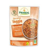 Primeal Recette Veggie Quinoa gekookt met groente
