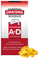 Draisma Vitamine A + D Levertraancapsules