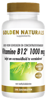 Golden Naturals Vitamine B12 1000mcg Zuigtabletten