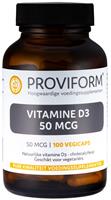 Proviform Vitamine D3 50mcg Vegicaps