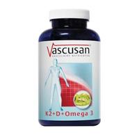 Vascusan Vitamine k2 vitamine d omega 3 60 capsules
