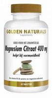 Golden Naturals Magnesium Citraat 400mg Tabletten