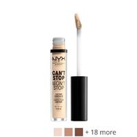 NYX Professional Makeup Can´t Stop Won´t Stop Contour Concealer Caramel - Caramel beige with olive undertone.