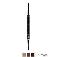 NYX Professional Makeup Micro Brow Pencil Ash Brown - Soft brown with ashy undertone.