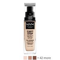 NYX Professional Makeup Can't Stop Won't Stop  Flüssige Foundation  30 ml Nr. 10.5 - Medium Buff