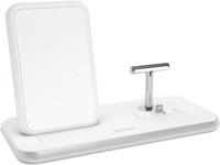 ZENS Induktions-Ladegerät 2000mA Stand + Dock Ausgänge Induktionslade-Standard, USB, Apple