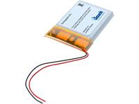 jauchquartz LP605060JU Spezial-Akku Prismatisch Kabel LiPo 3.7V 1900 mAh