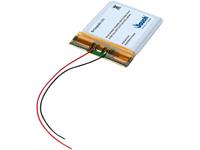 jauchquartz LP333437JU Spezial-Akku Prismatisch Kabel LiPo 3.7V 430 mAh