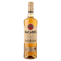 Bacardi Martini Production Rum Bacardi Carta Oro