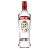 Smirnoff Triple Distilled Red Label Vodka 1 Liter  - Vodka