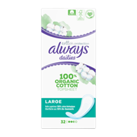 always - Slipeinlage 'Cotton Protection Large' (32 St.)