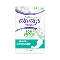 Always Dailies Inlegkruisjes Cotton Protection Normal 38 stuks