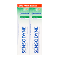 Sensodyne Tandpasta Fresh Mint Duo 2 stuks