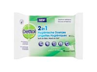 Dettol 2in1 hygiënisch doekjes 12 stuks