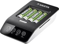 Varta LCD Ultra Fast Charger+ inkl. 4 Akkus 2100 mAh AA + 12V