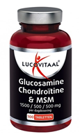 Lucovitaal Glucosamine Chondroïtine en MSM Tabletten