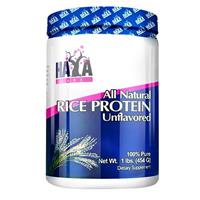 Rice Protein All Natural Haya Labs 454gr Naturel