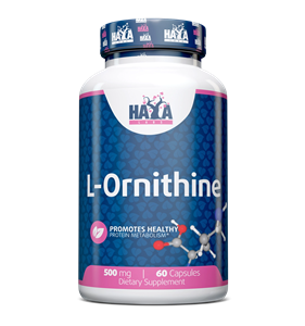 Haya Labs L-Ornithine 500mg - 60 caps