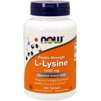 nowfoods Now Foods, L-Lysine, 1,000 mg, 100 Tablets