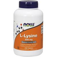 L-Lysine 500mg Now Foods 250tabl