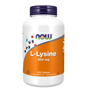 Now Foods L-Lysine 500mg - 250 tabl