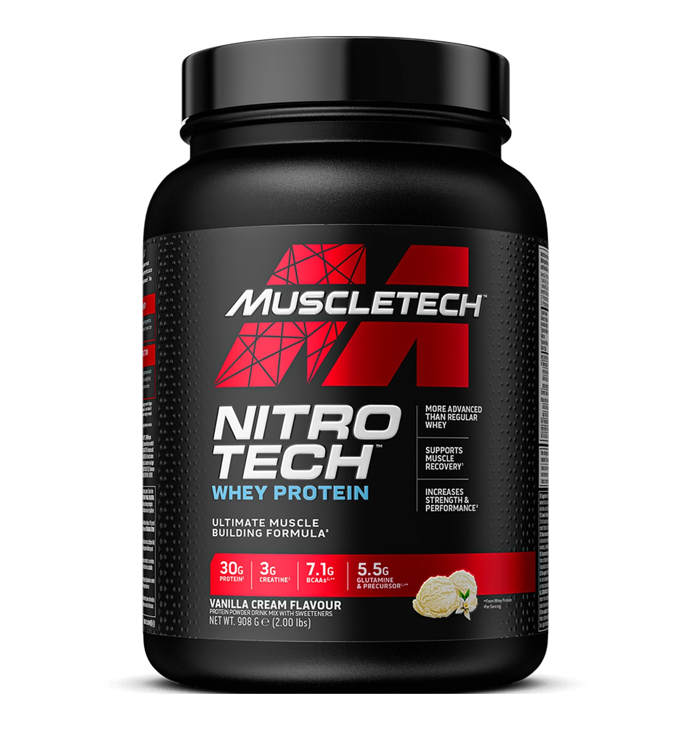 Muscletech Nitro Tech Performance - 907 g - Vanille