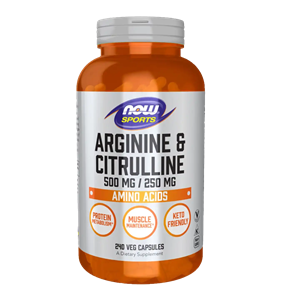 Now Foods Arginine & Citrulline - 240 v-caps