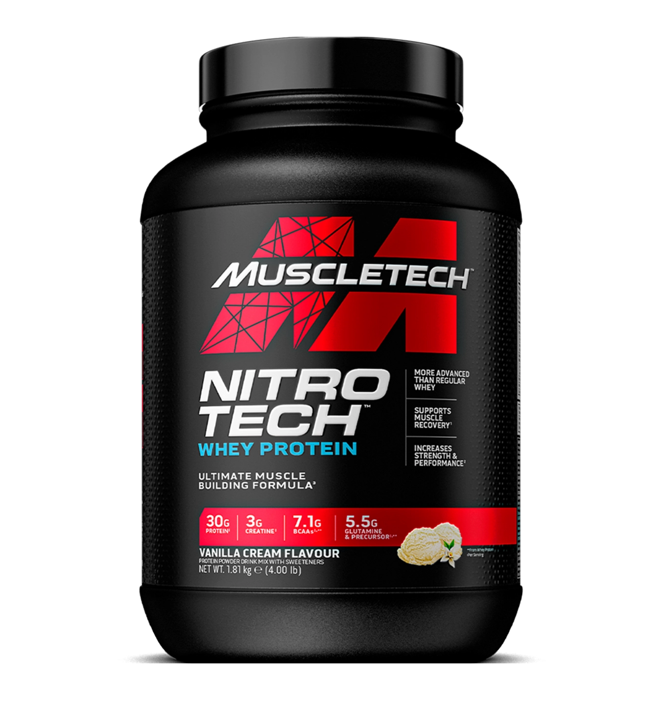 Muscletech Nitro Tech Performance - 1800 g - Vanille