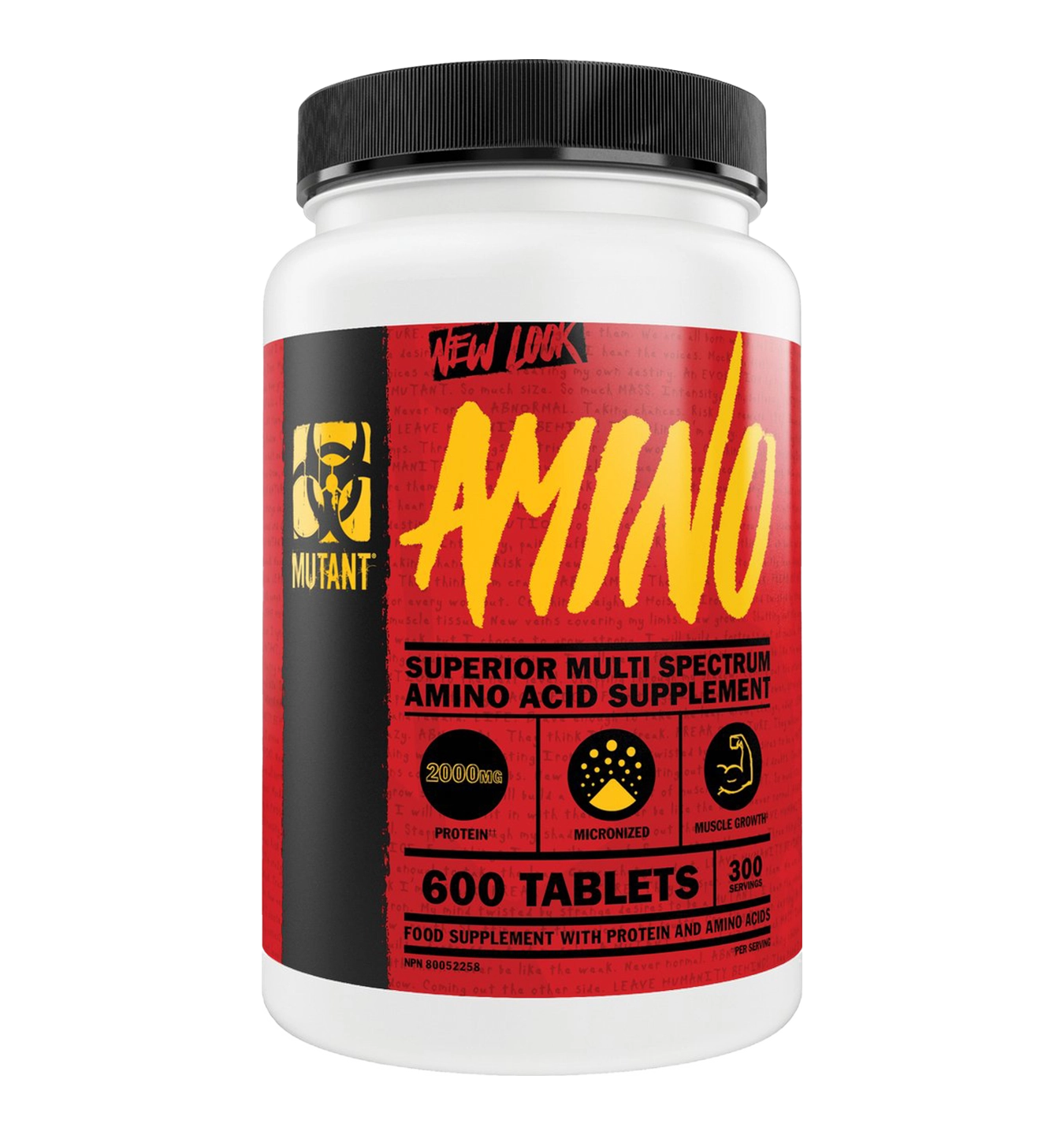 Mutant Amino - 600 tabl