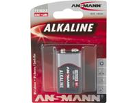 Ansmann 6LR61 Red-Line 9V batterij (blok) Alkaline 9 V 1 stuk(s)
