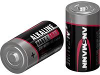ANSMANN Alkaline Batterie , RED, , Baby C LR14, 2er Blister