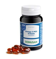 Bonusan Omega-3 MSC Krillolie Softgels