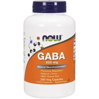 GABA 500mg Now Foods 200v-caps