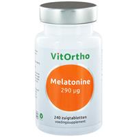 VitOrtho Melatonine 290 µg Zuigtabletten