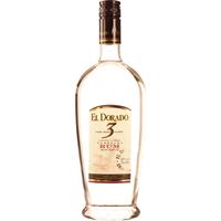 El Dorado 3 years Cask Aged White Rum 70CL