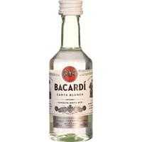 Bacardi Carta Blanca miniaturen 10x5CL