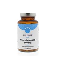 Best Choice Groenlipmossel 500mg Capsules