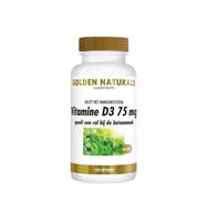 Golden Naturals Vitamine D3 75mcg Capsules