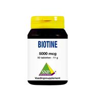 SNP Biotine 5000 mcg 50 tabletten