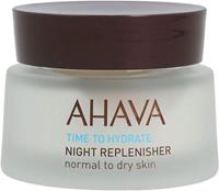 Ahava nachtcrème Time To Hydrate dames 50 ml vegan wit