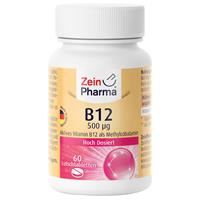 ZeinPharma Vitamine B12 500µg (60 zuigtabletten)