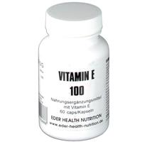 EDER Health Nutrition Vitamin E 100