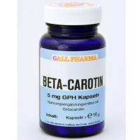 Beta-Carotin 5 mg GPH Kapseln