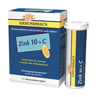 Zink 10 + C Brausetabletten