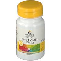 WARNKE Beta-Carotin 15 mg natürlich
