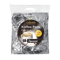 Cafeclub Supercreme Espresso Megabeutel Koffiepads 100 stuks