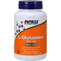 Now Foods L-Glutamine 500mg 120v-caps