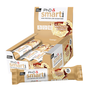 PhD Smart Bar - 12 repen - White Chocolate Blondie