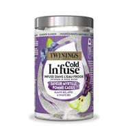 Twinings Cold infuse blauwe bes appel zwarte bes 10 stuks