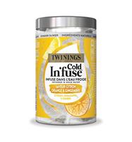 Twinings Cold infuse citroen sinaasappel gember 10 stuks